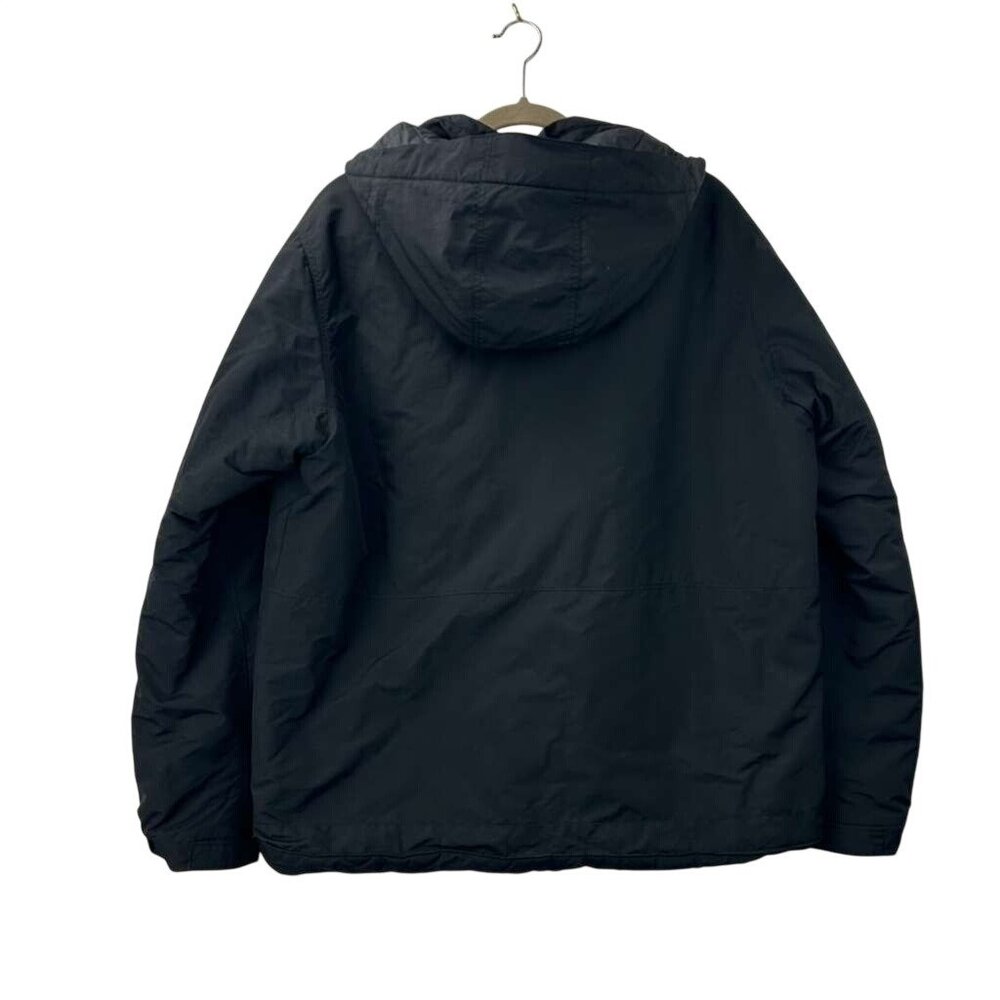 Patagonia Men's Size Large Hooded Quilted Black Winter Isthmus Jacket Full Zip - Picture 11 of 16